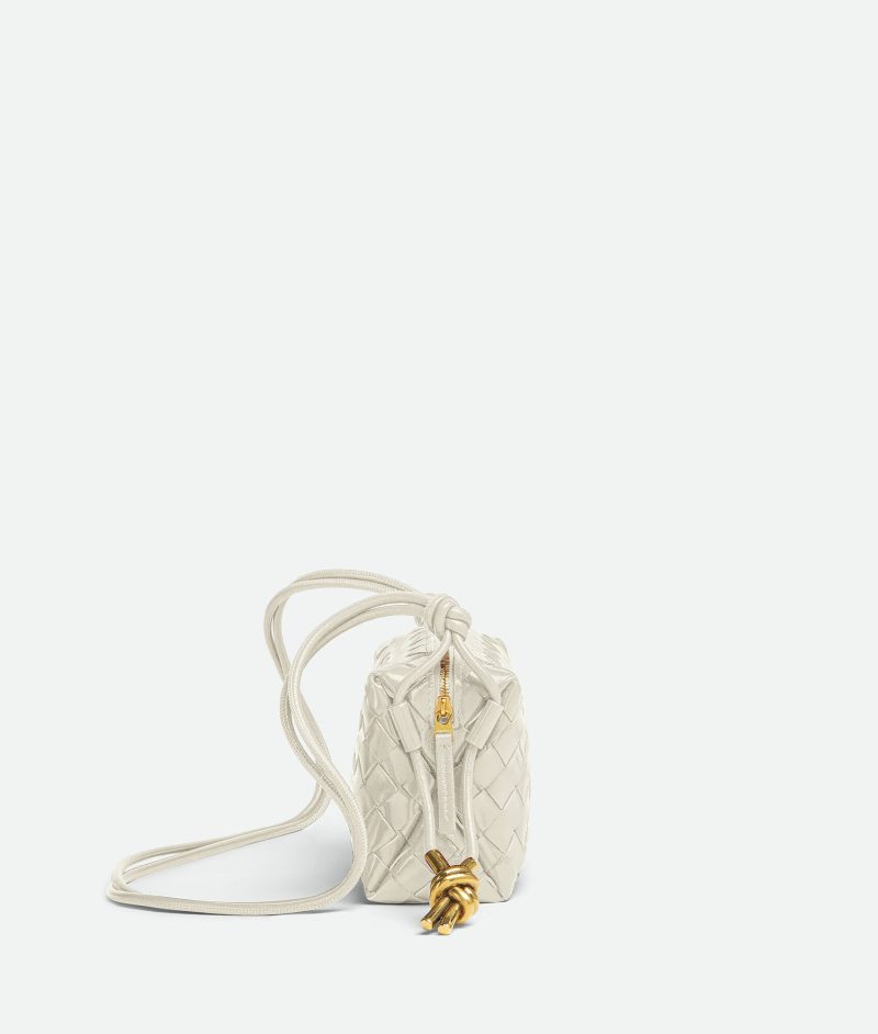 Bottega Veneta Mini Ring Camera Bag – Polished Leather - Image 2