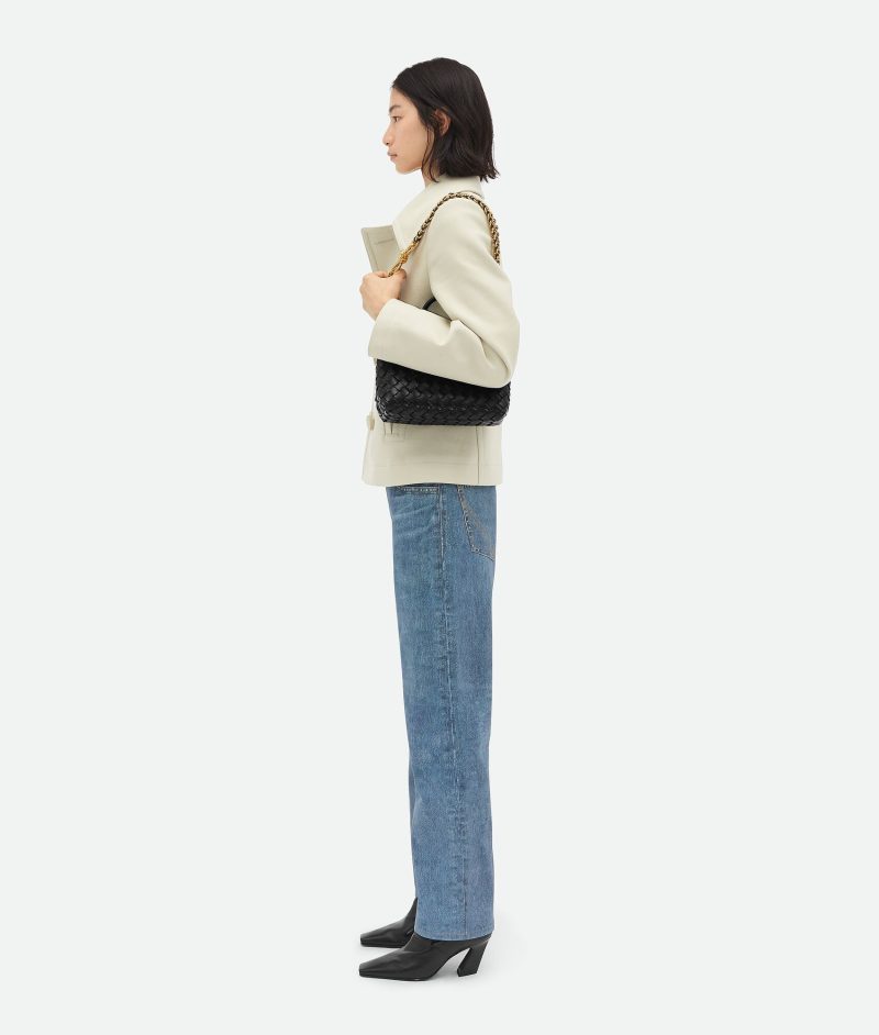 Bottega Veneta Small Andiamo With Chain - Image 5