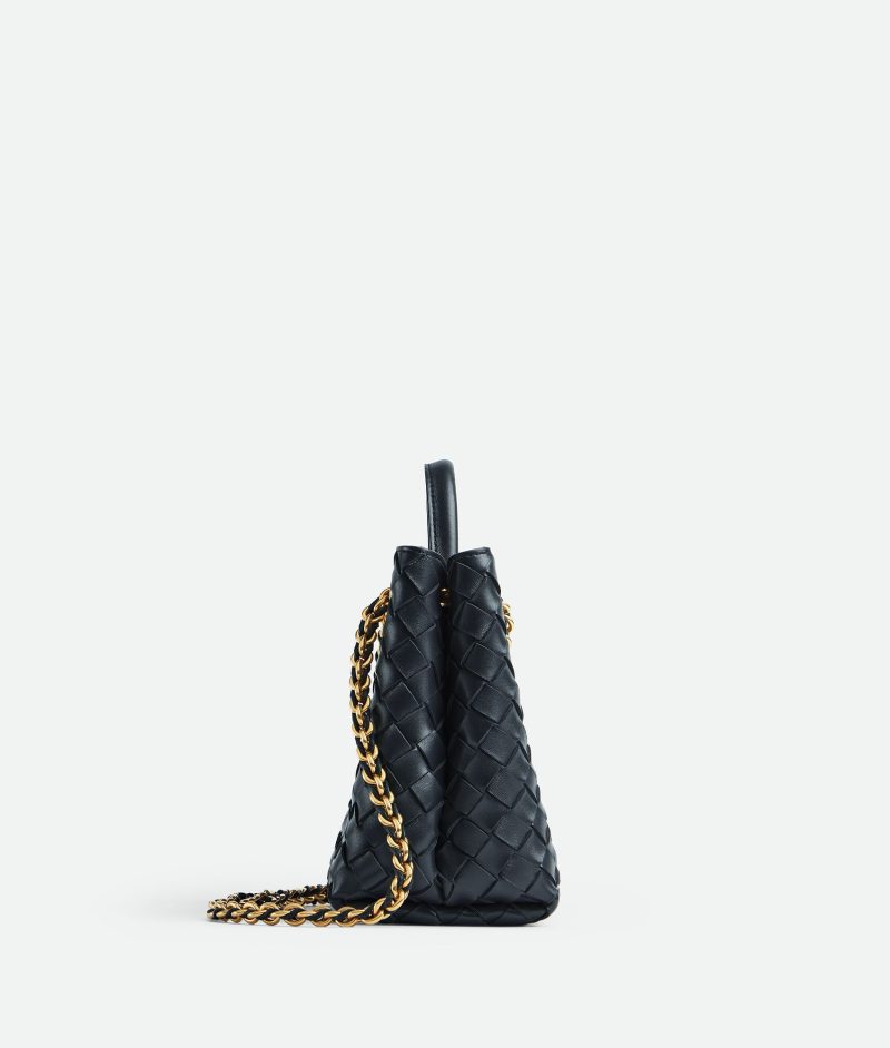 Bottega Veneta Small Andiamo With Chain - Image 2