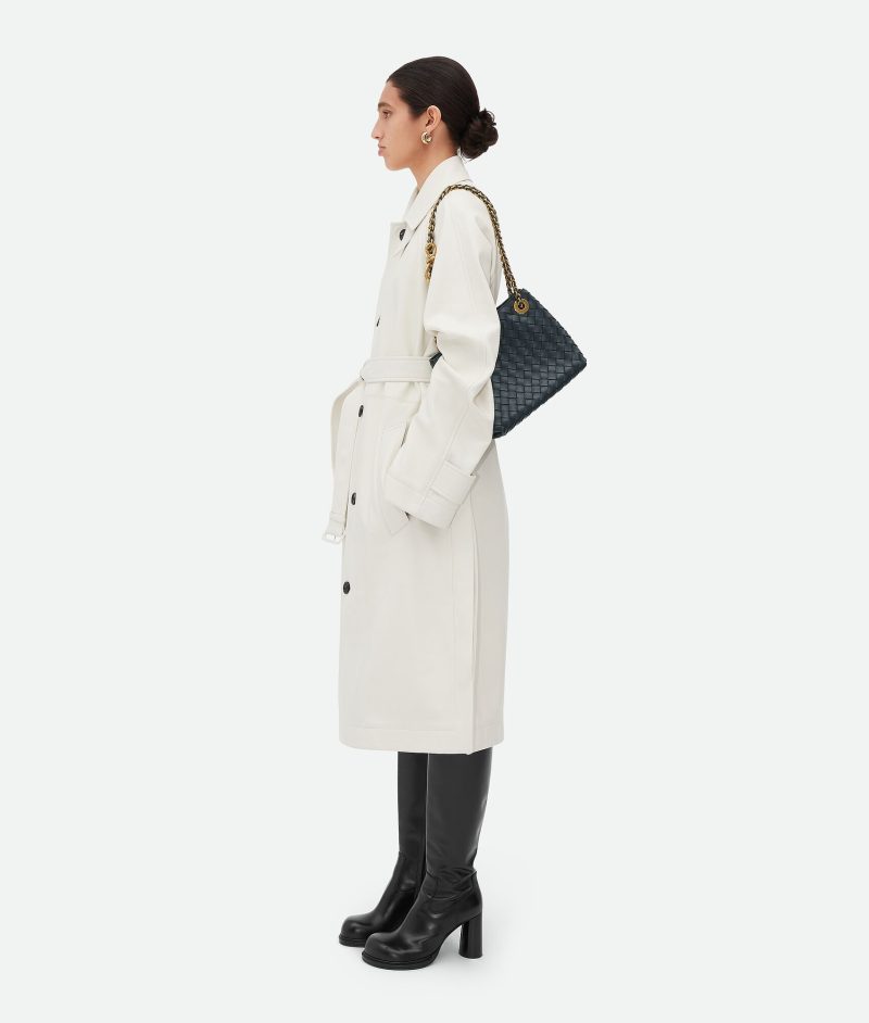 Bottega Veneta Small Andiamo With Chain - Image 5