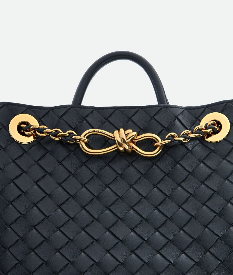 Bottega Veneta Small Andiamo With Chain - Image 6