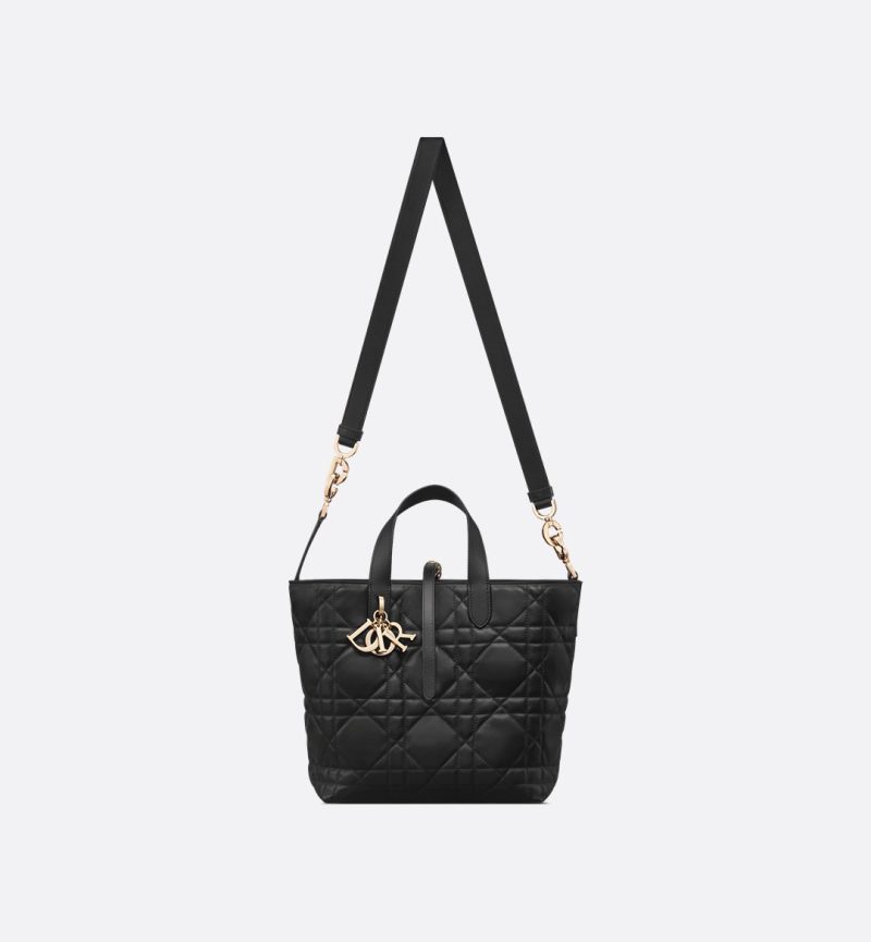 Dior Medium Dior Toujours Vertical Tote Bag - Image 4