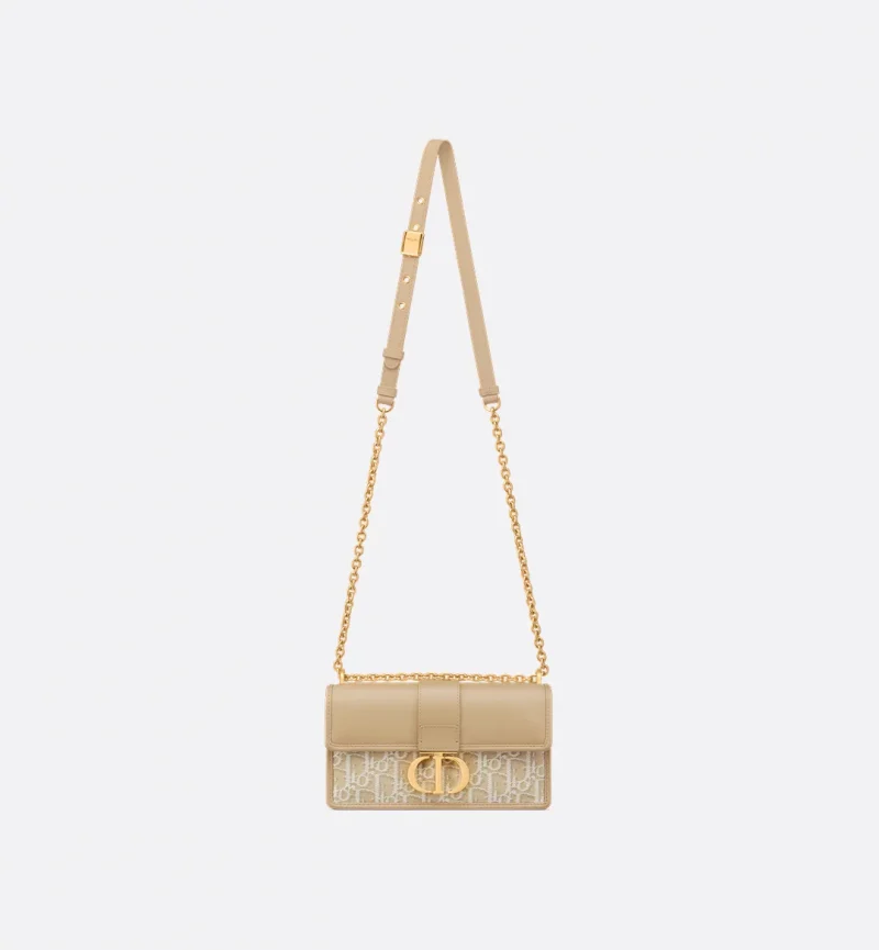 Dior 30 Montaigne East-West Bag with Chain - Image 4