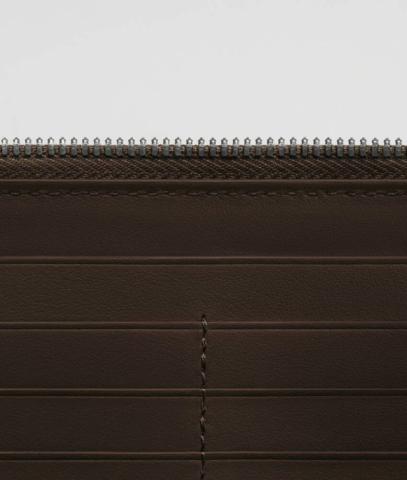 Intrecciato Zip Around Wallet - Image 3