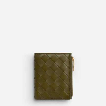 Intrecciato Small Bi-Fold Wallet