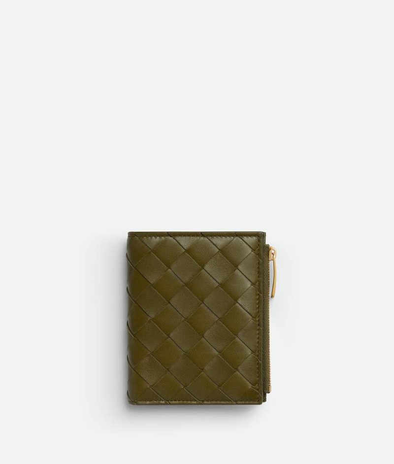 Intrecciato Small Bi-Fold Wallet