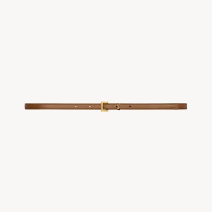 cassandre extra thin belt in smooth leather