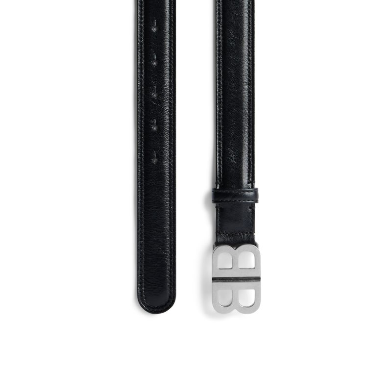 Women’s Bb Soft Belt in Black - Image 2