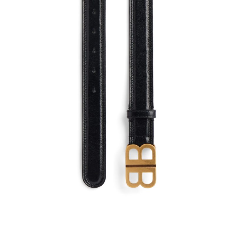 Women’s Bb Soft Belt in Black - Image 2