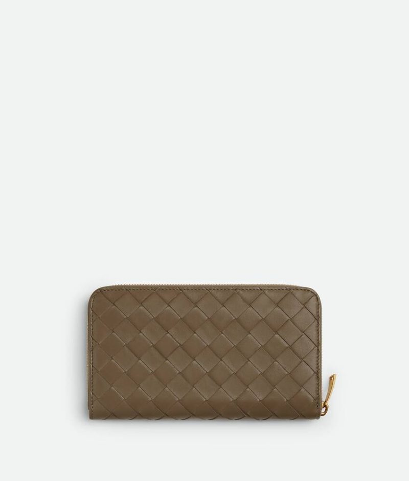 Intrecciato Zip Around Wallet - Image 4