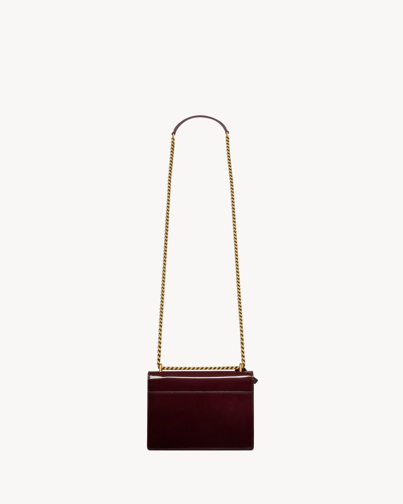 YSL Sunset Small in Patent Leather - Image 3