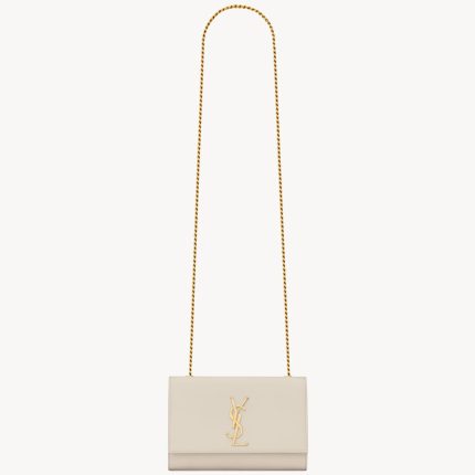 YSL Kate Small in Grain De Poudre Embossed Leather