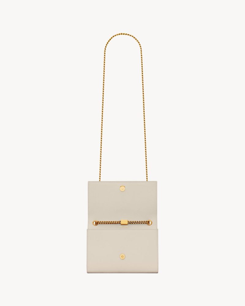 YSL Kate Small in Grain De Poudre Embossed Leather - Image 3