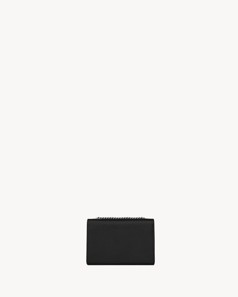 YSL Kate Small in Grain De Poudre Embossed Leather - Image 4