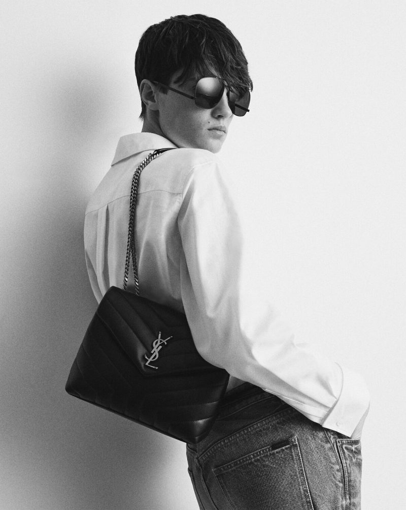 YSL Loulou Small in Quilted Leather - Image 7