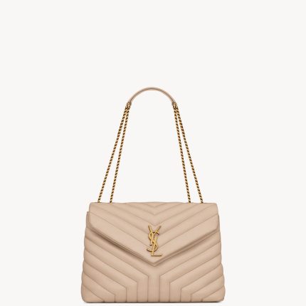 YSL Loulou Medium in Quilted Leather