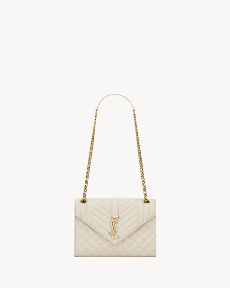YSL ENVELOPE Medium in MATELASSé Lambskin