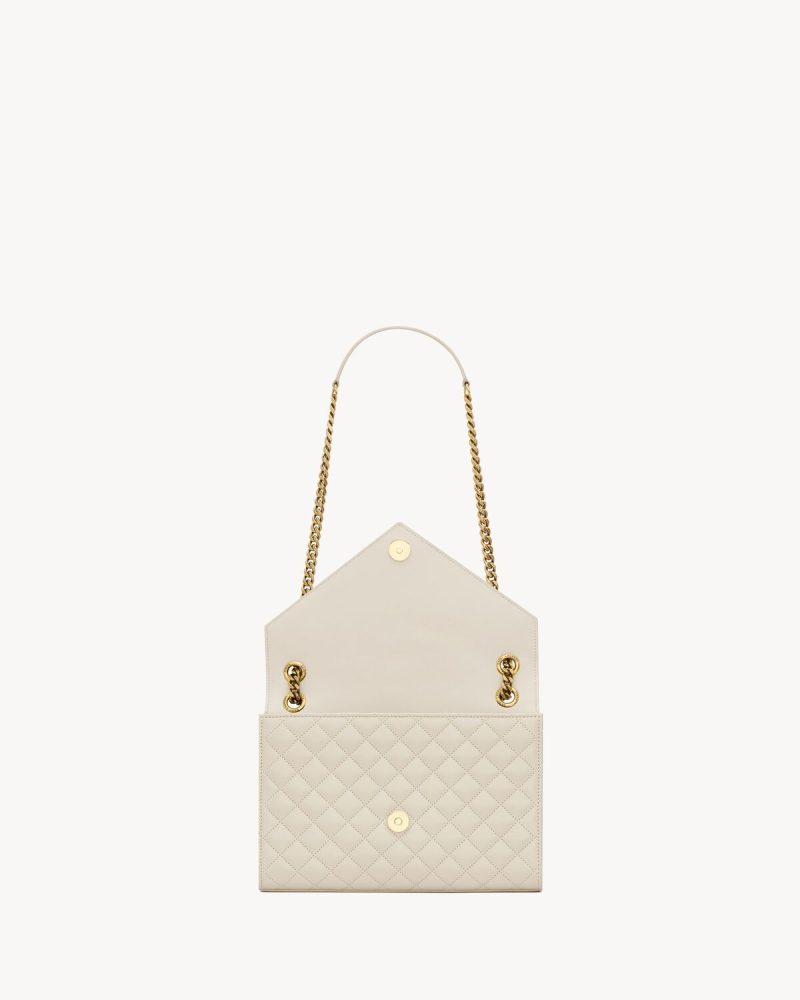 YSL ENVELOPE Medium in MATELASSé Lambskin - Image 4
