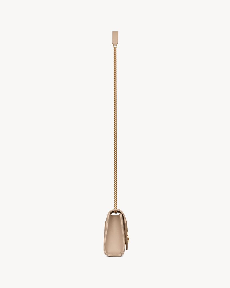 YSL Envelope Small in Quilted Grain De Poudre Embossed Leather - Image 4