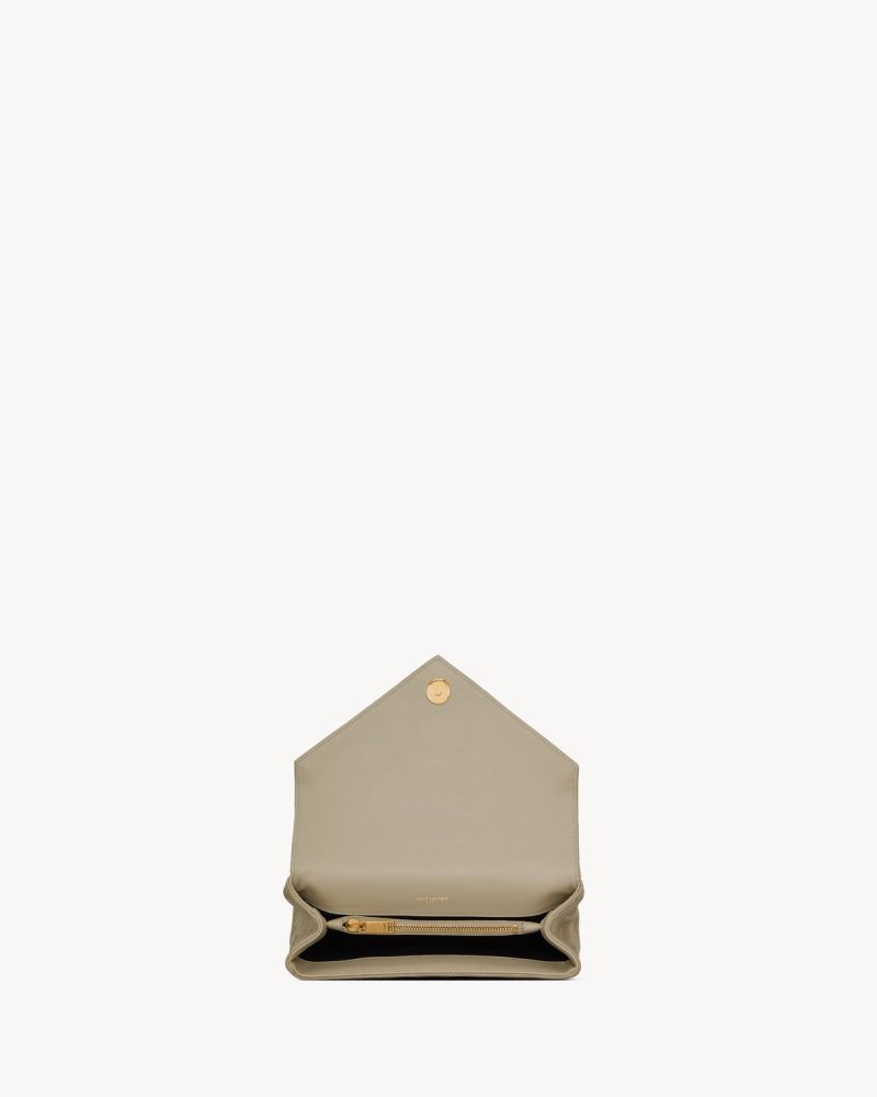 YSL College Medium in Quilted Suede - Image 3