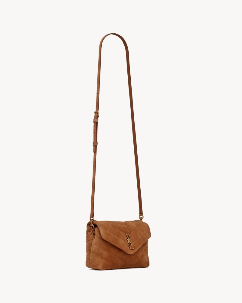 YSL Toy Loulou In Quilted Suede - Image 2