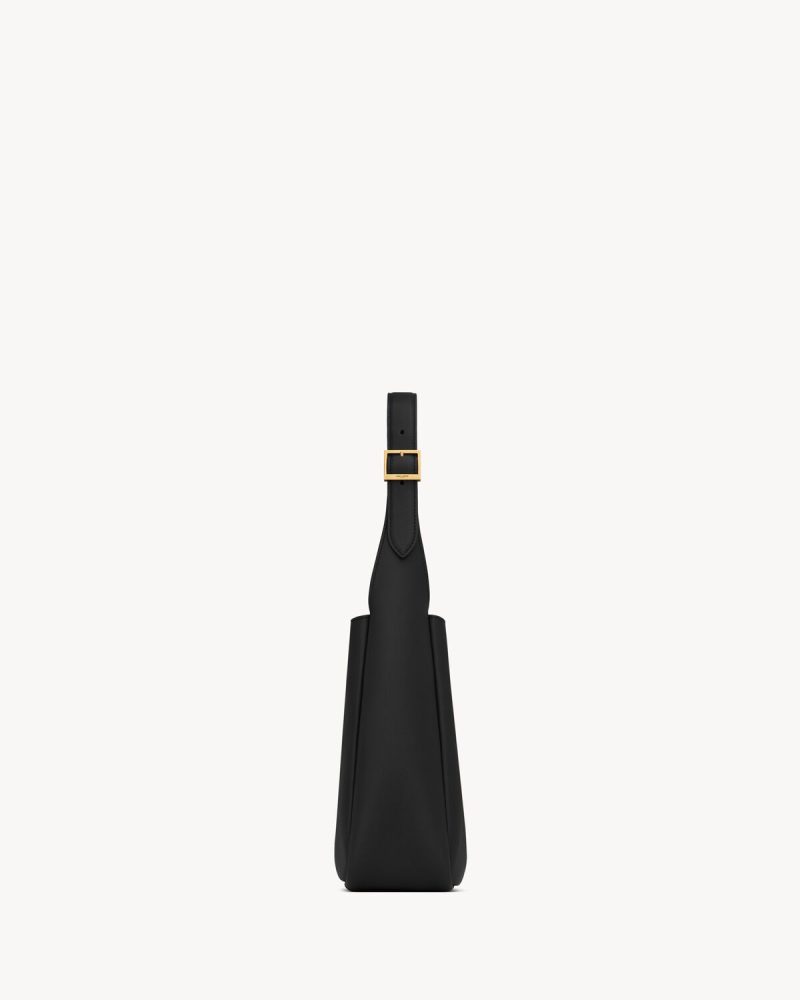 YSL LE 5 à 7 Supple Small in Grained Leather - Image 3