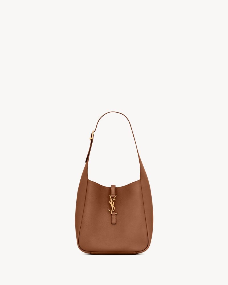 YSL LE 5 à 7 Supple Small in Grained Leather