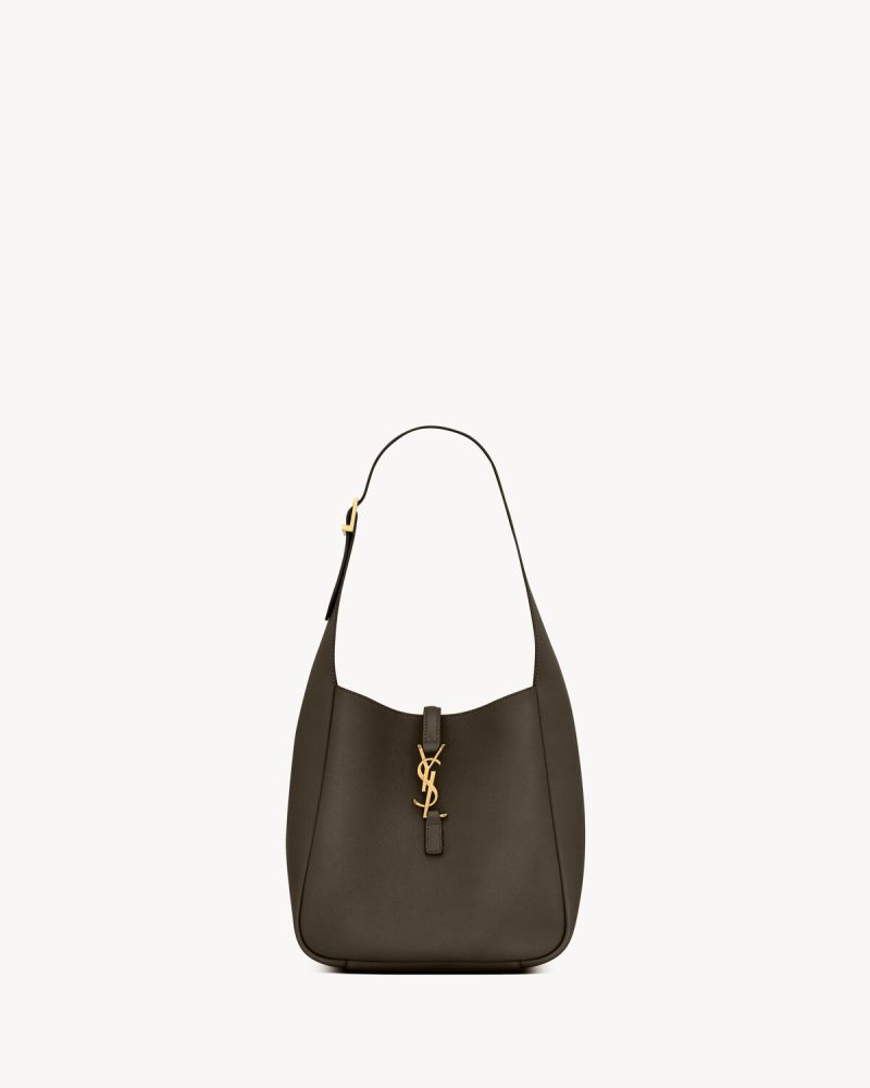 YSL LE 5 à 7 Supple Small in Grained Leather