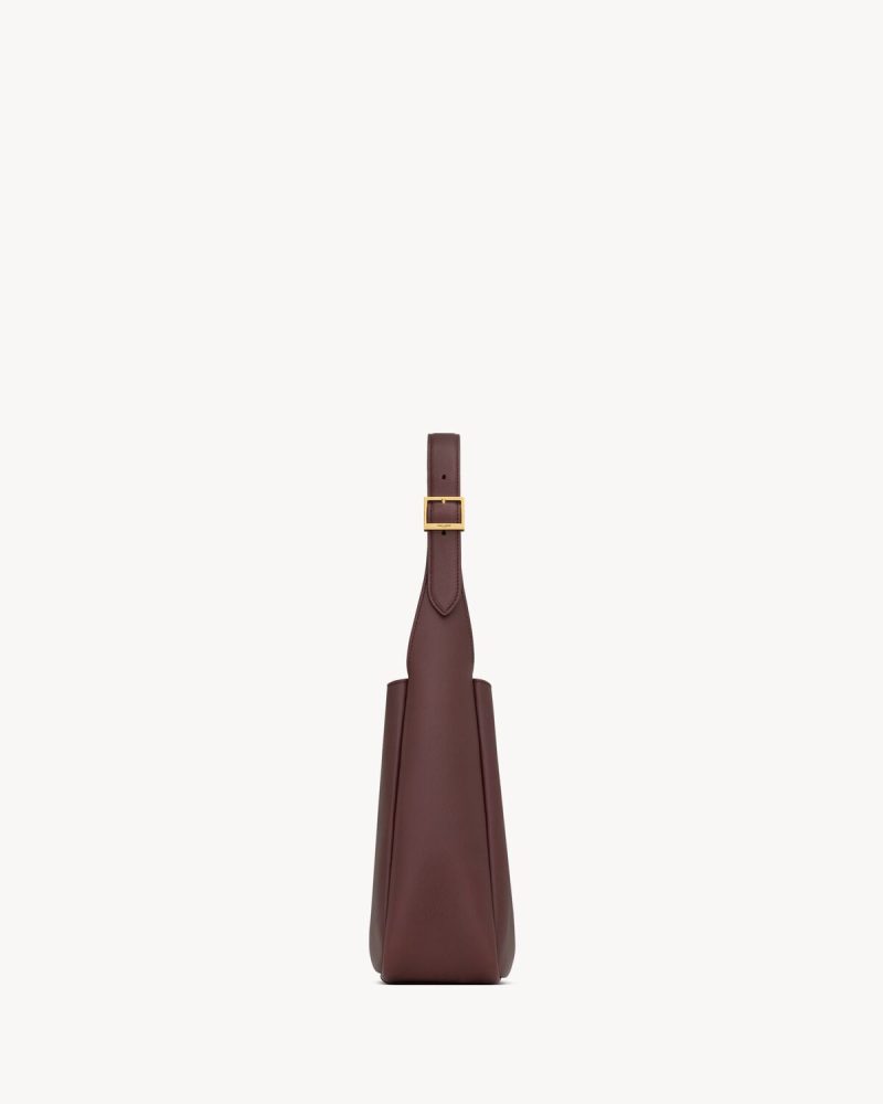 YSL LE 5 à 7 Supple Small in Grained Leather - Image 3