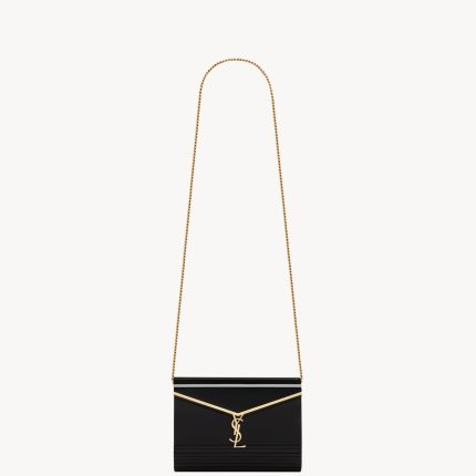 YSL Vicky Miniaudiere In Plexiglass