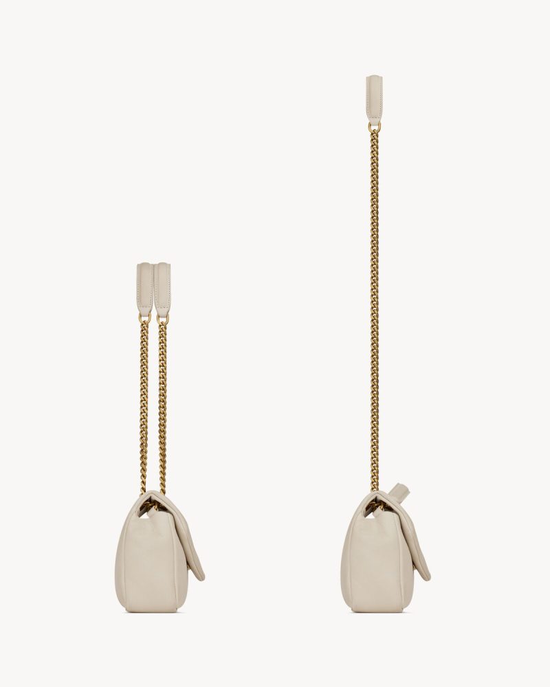 YSL CALYPSO Small in Plunged Lambskin - Image 4
