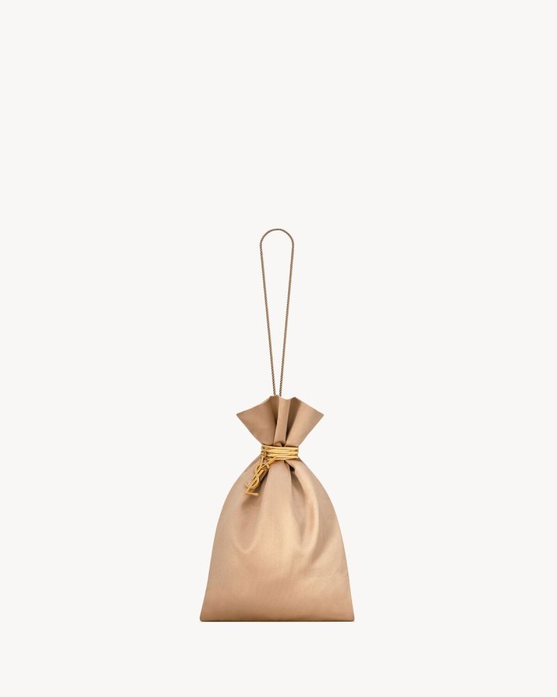 YSL Evening Pouch In Satin