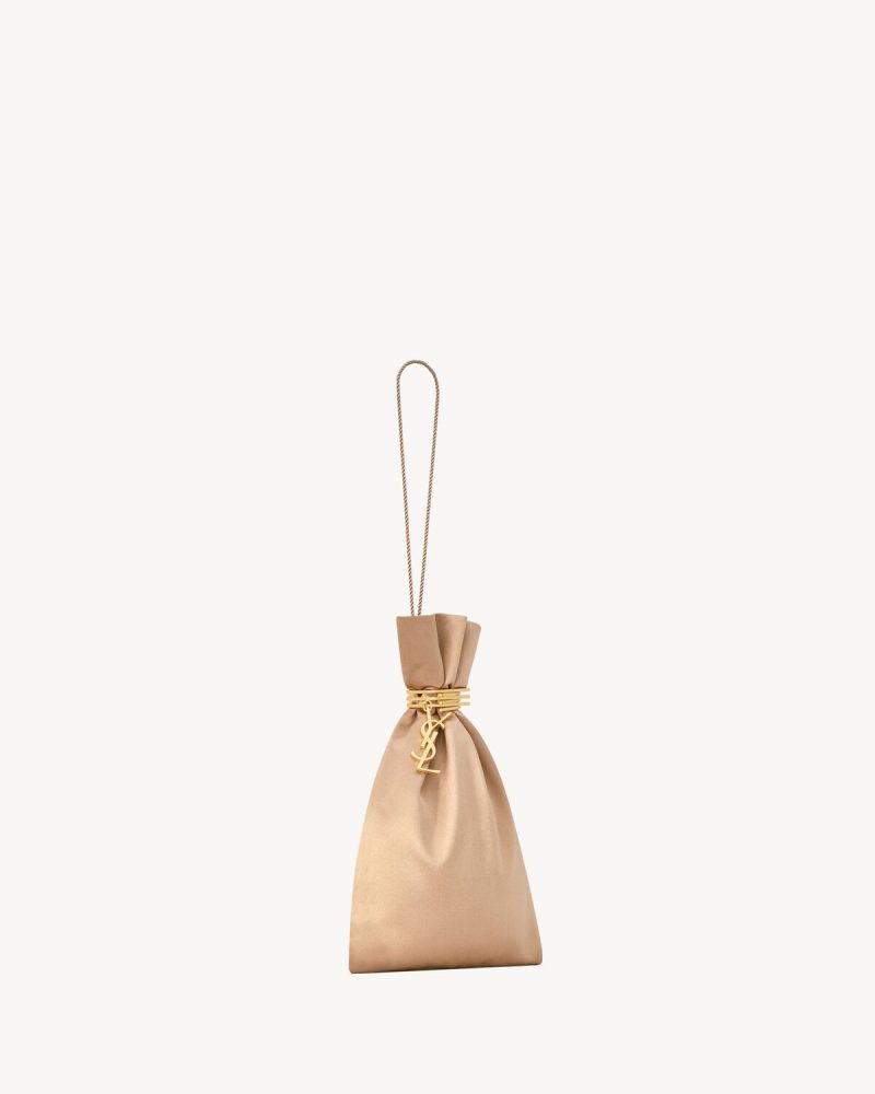 YSL Evening Pouch In Satin - Image 4