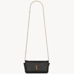 YSL Gaby Chain Phone Holder in Lambskin