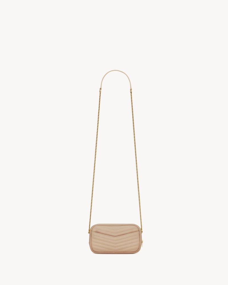 YSL Mini Lou In Quilted Leather - Image 4
