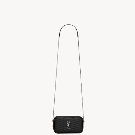 YSL Mini Lou In Quilted Leather