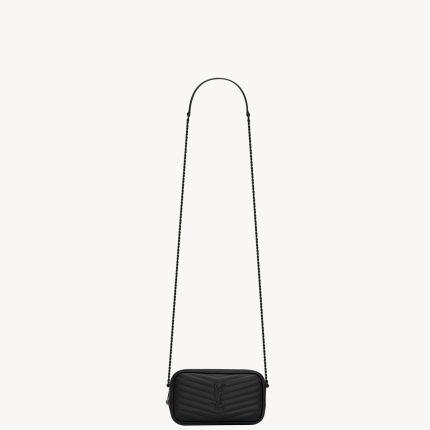 YSL Mini Lou In Quilted Leather