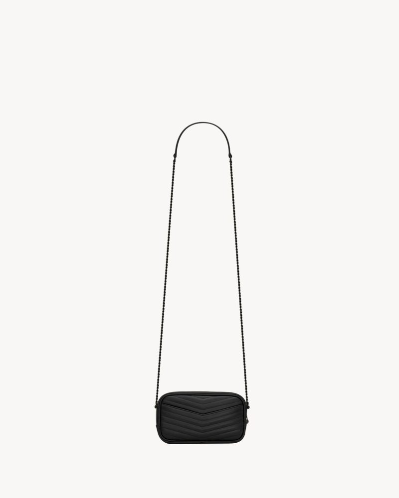YSL Mini Lou In Quilted Leather - Image 4