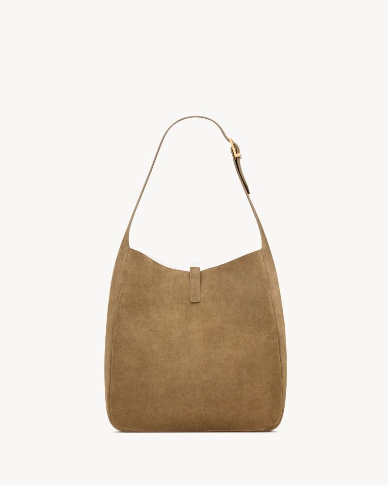 YSL LE 5 à 7 Supple Large in Suede - Image 4