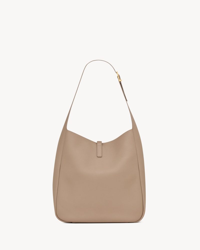 YSL LE 5 à 7 Supple Large in Grained Leather - Image 4