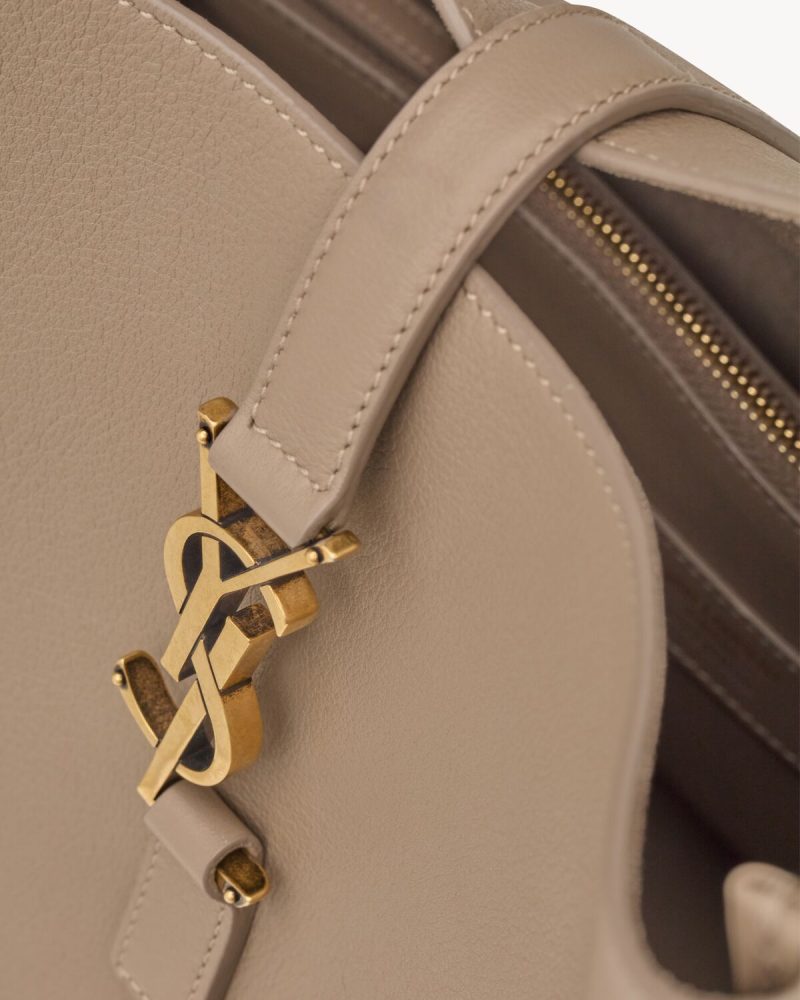 YSL LE 5 à 7 Supple Large in Grained Leather - Image 5