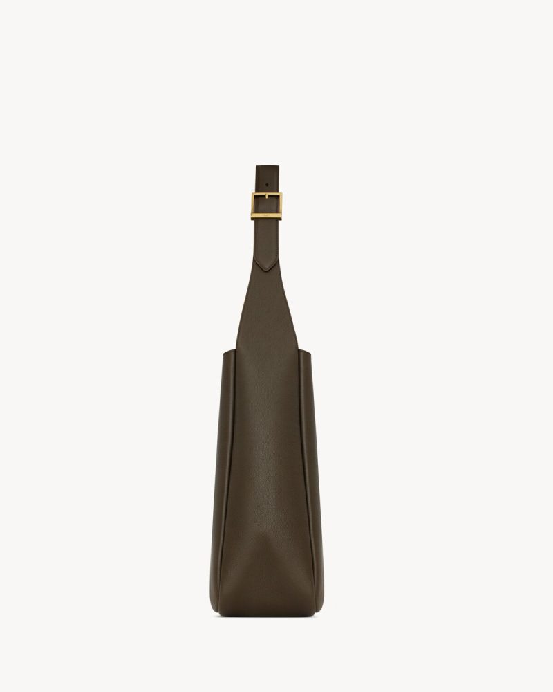 YSL LE 5 à 7 Supple Large in Grained Leather - Image 3