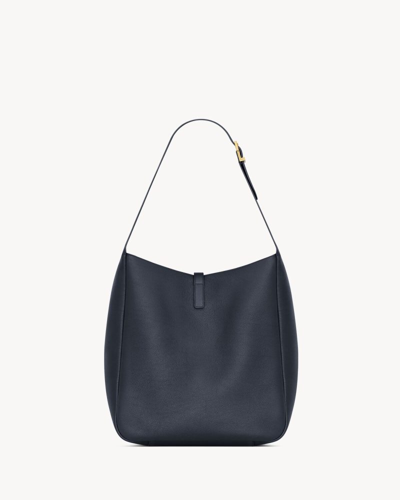 YSL LE 5 à 7 Supple Large in Grained Leather - Image 4