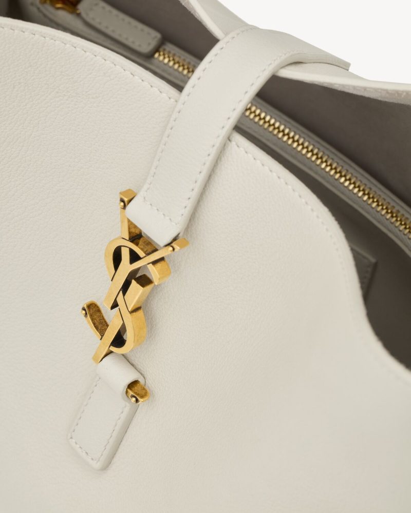 YSL LE 5 à 7 Supple Large in Grained Leather - Image 5