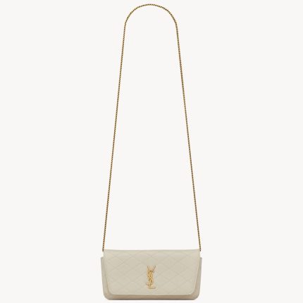 YSL Gaby Chain Phone Holder in Lambskin