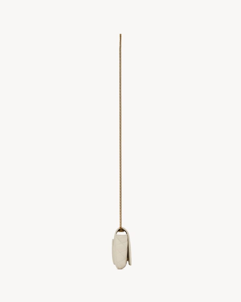 YSL Gaby Chain Phone Holder in Lambskin - Image 4