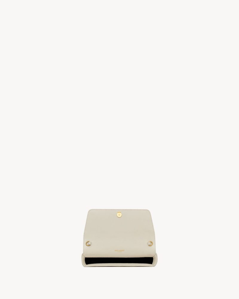 YSL Gaby Chain Phone Holder in Lambskin - Image 3