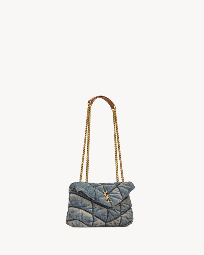 YSL Puffer Toy in Demin - Image 2