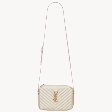 YSL Lou Camera Bag in Quilted Leather