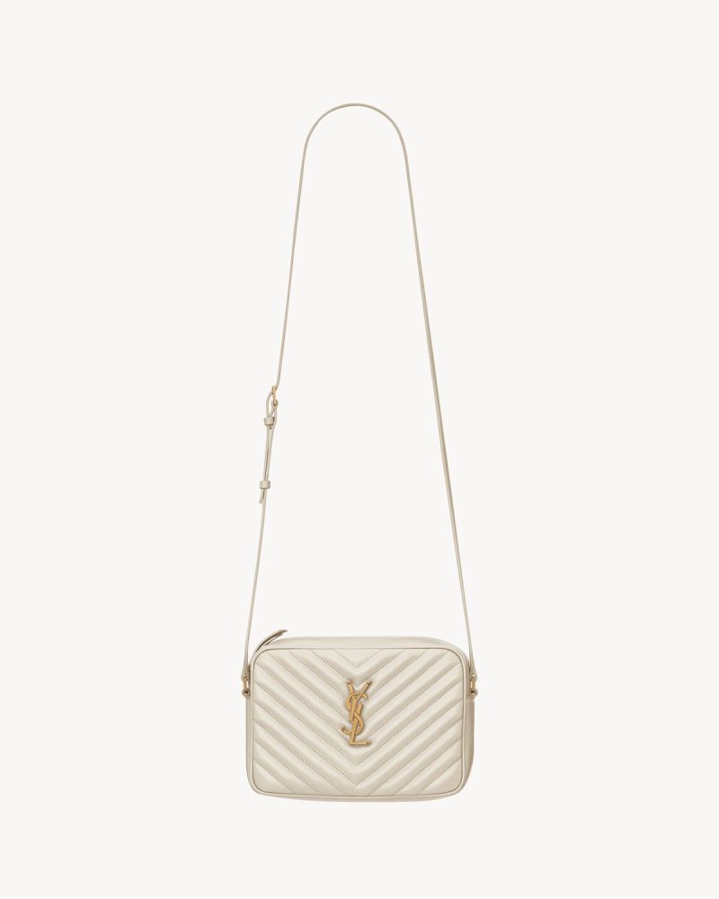 YSL Lou Camera Bag in Quilted Leather
